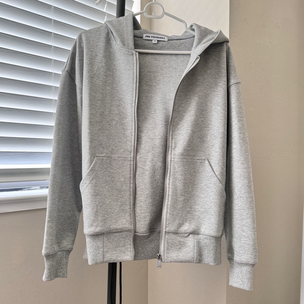 Light grey hoodie